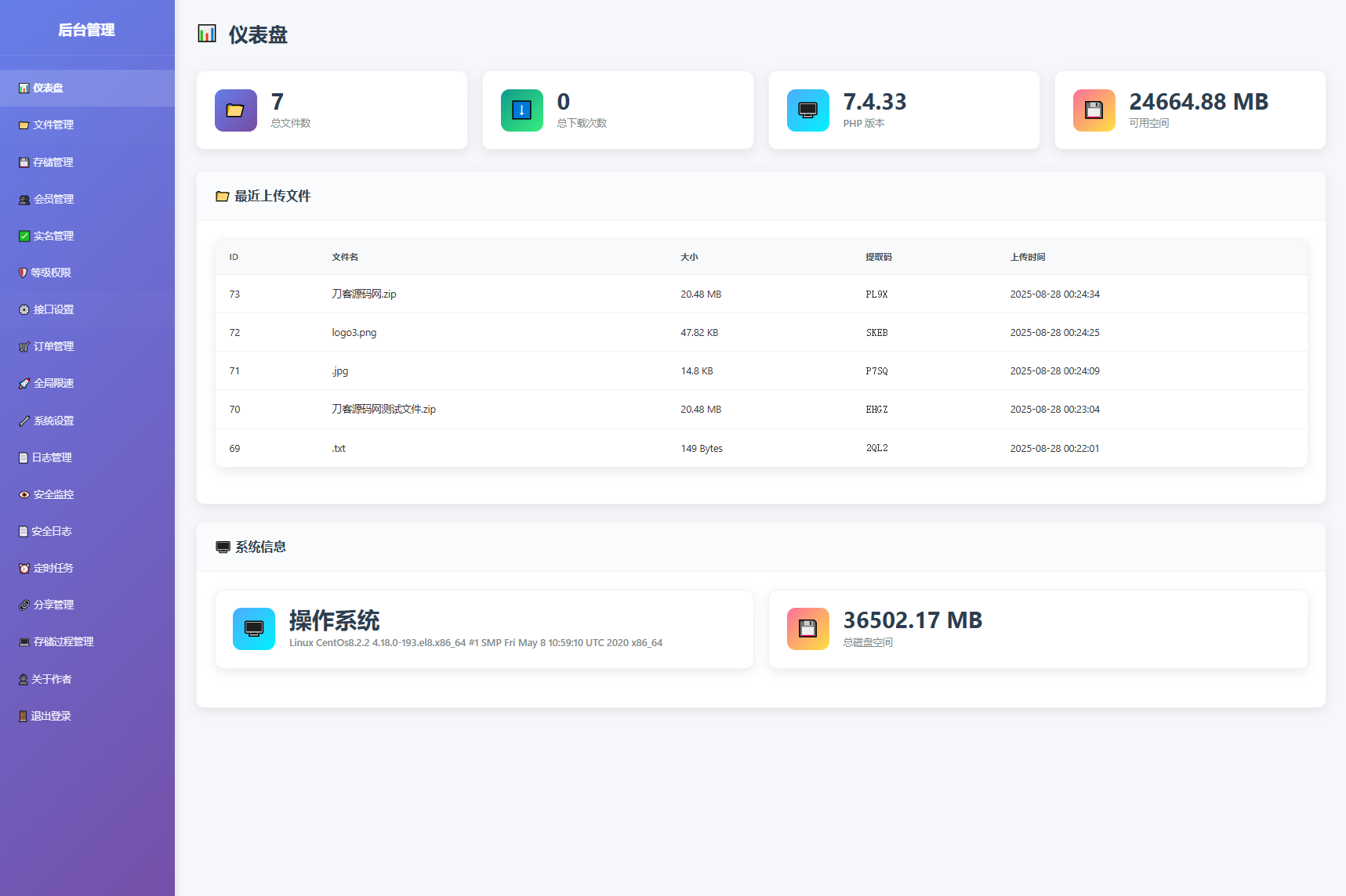 9月更新 临时文件快传系统源码 全开源附教程  3503 无忧技术吧www.92wuyou.cn